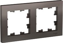 Рамка универсальная Systeme Electric AtlasDesign 2-м. мокко картинка